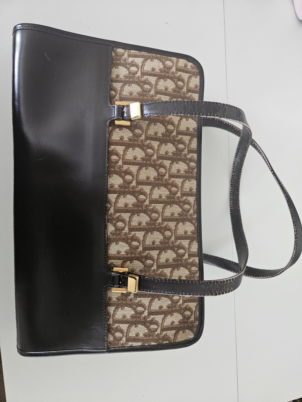 DIOR- Vintage Trotter Shoulder Bag - Picture 2 of 14